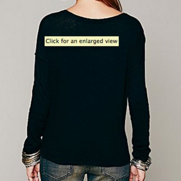 Free People We The Free Easy Graphic Tee Washed M - Picture 8 of 10